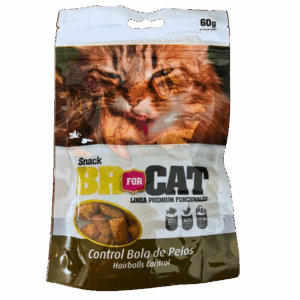 Snack BR para Gatos para Control Bola de Pelos a Domicilio.
