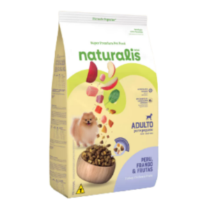 Naturalis para perros adultos razas pequeñas de pollo, pavo y frutas. A domicilio bogota